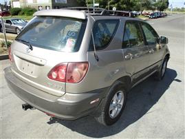 1999 LEXUS RX300, 3.0L AUTO AWD, COLOR GOLD, STK Z15955